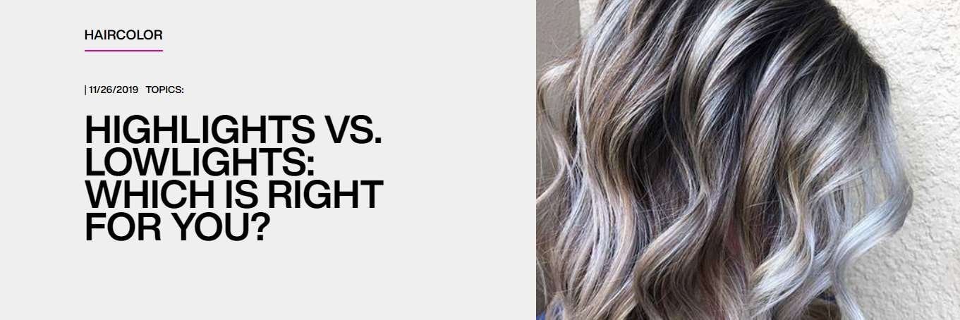 Hair Highlighting vs. Frosted Hair Coloring